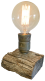 Wood Block Lamp